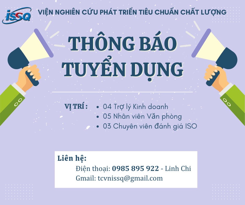 THÔNG BÁO TUYỂN DỤNG